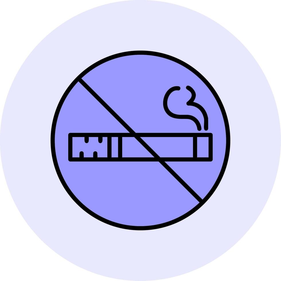 No Smoking Vector Icon