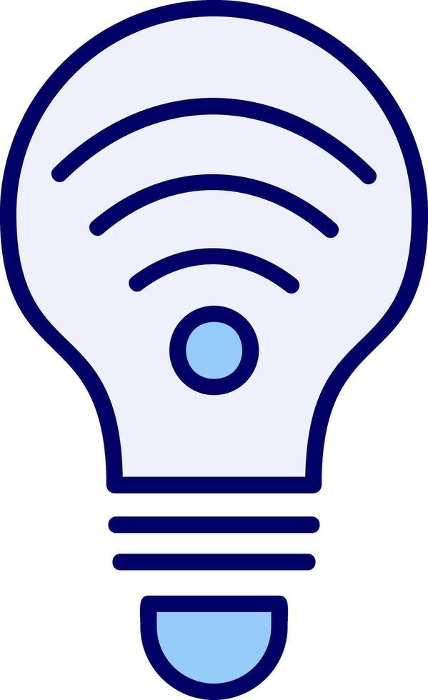 Smart Bulb Vector Icon