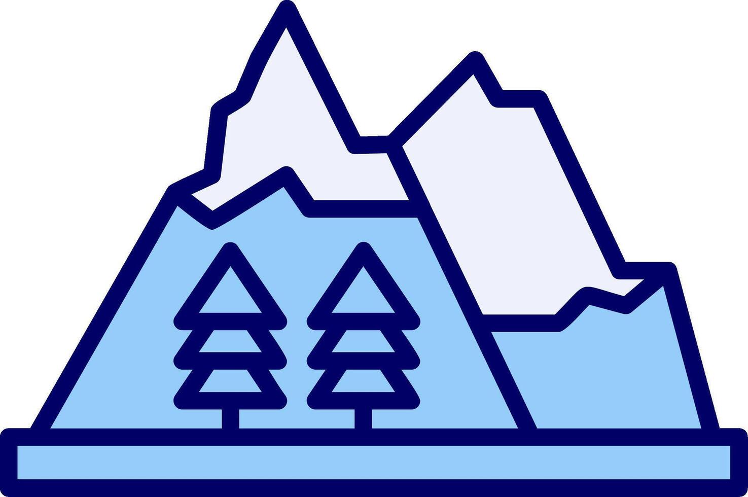 Lake Vector Icon