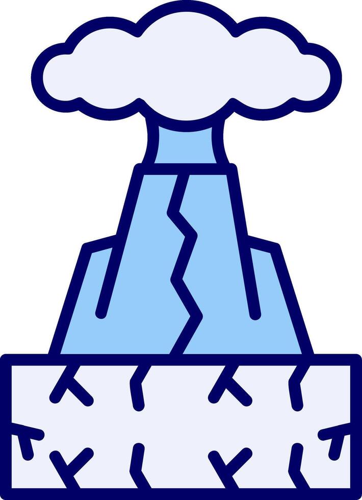 Volcano Vector Icon