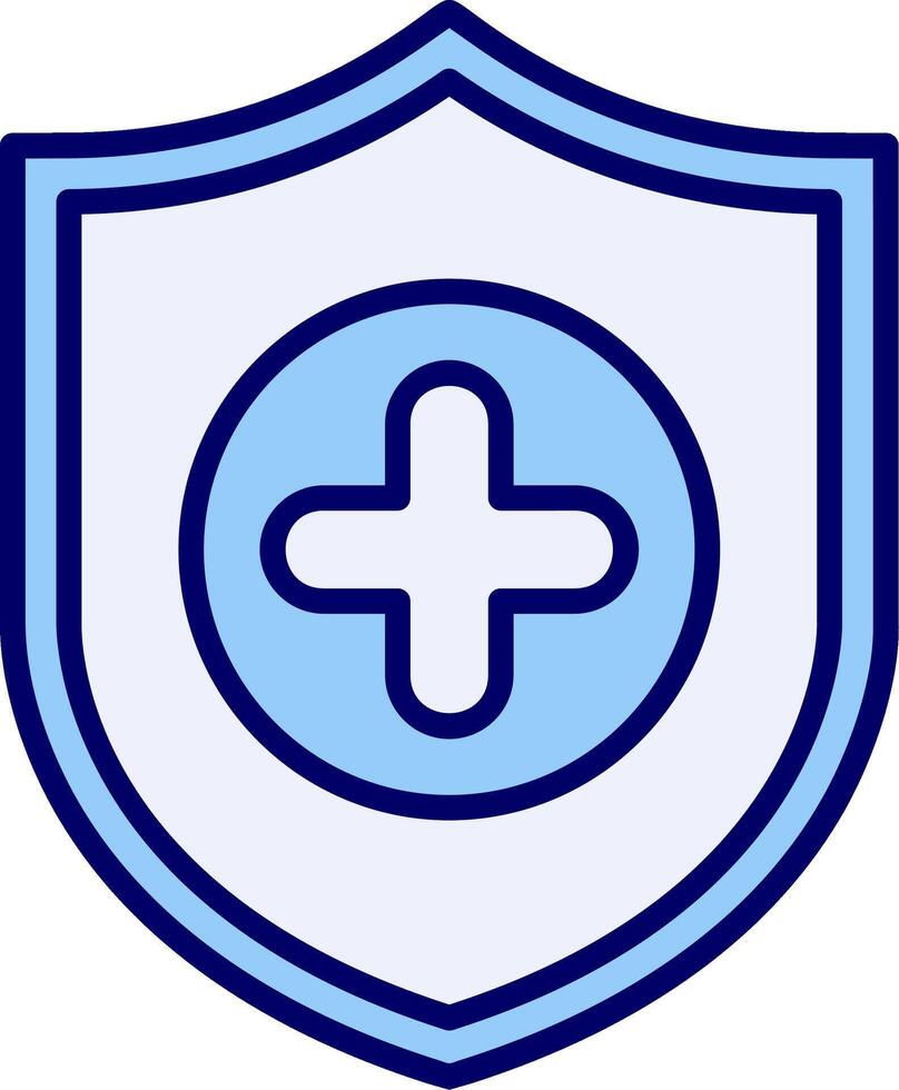 icono de vector de seguro médico