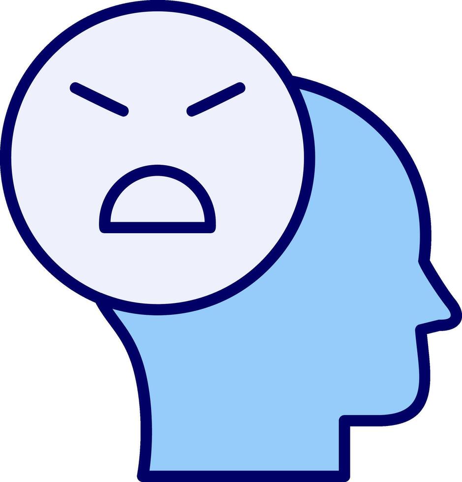 Angry Vector Icon