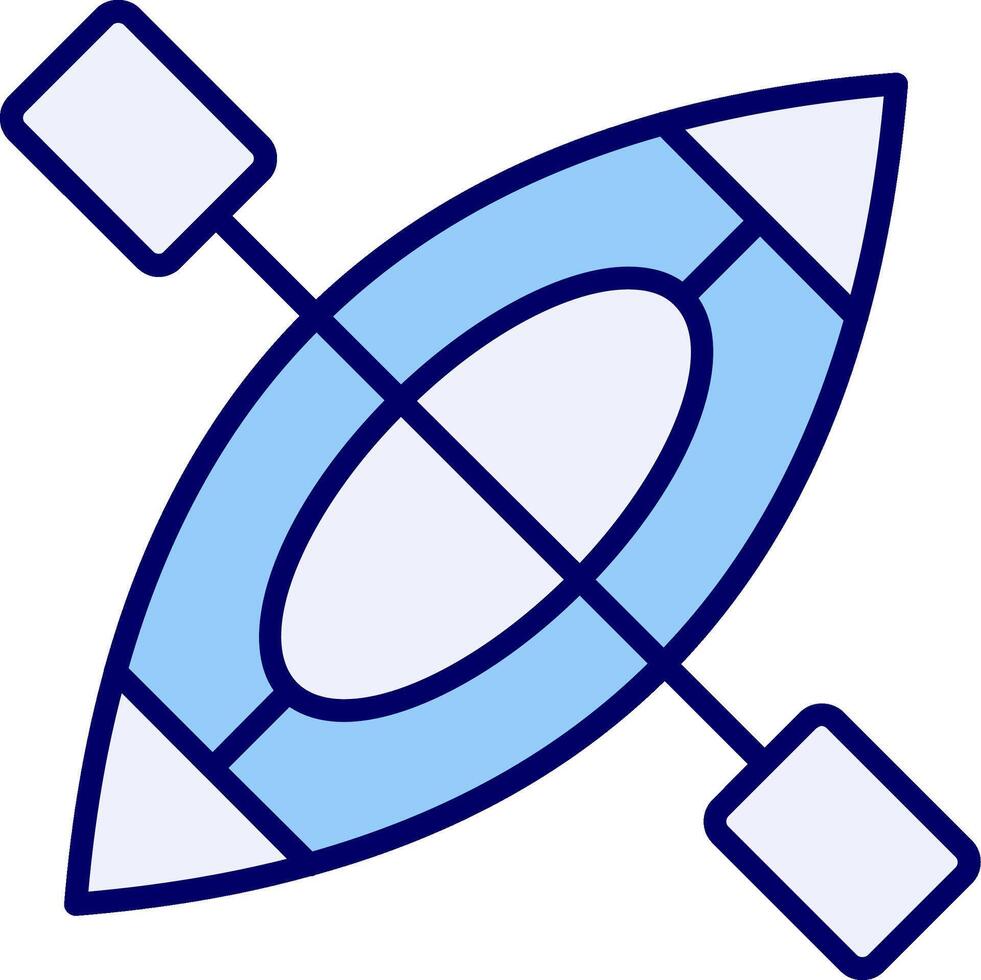 Kayak Vector Icon