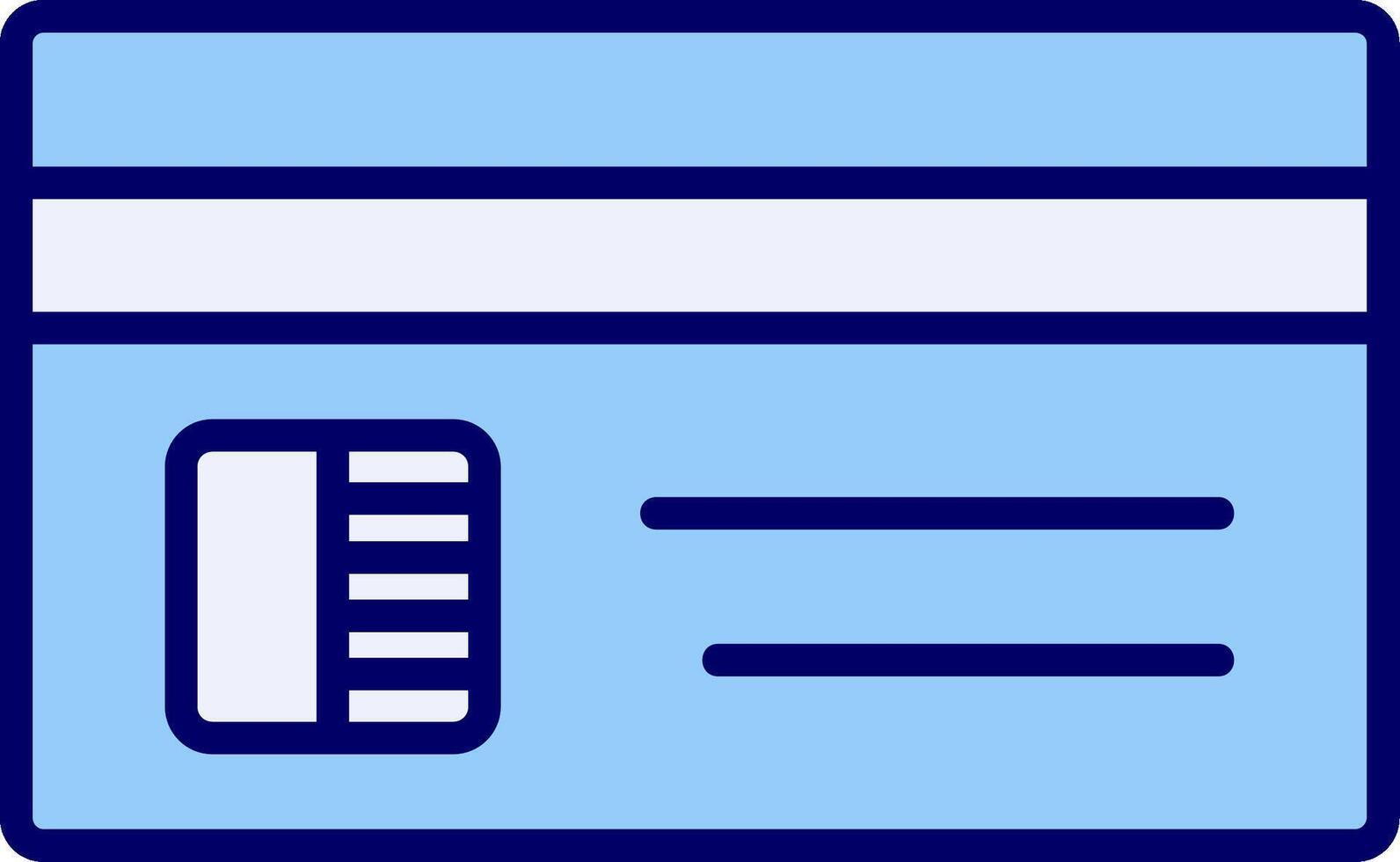 Credit Card Vector Icon