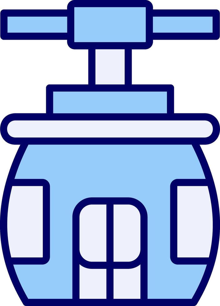 Cableway Vector Icon