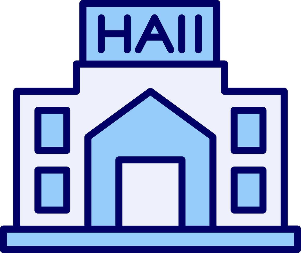City Hall Vector Icon
