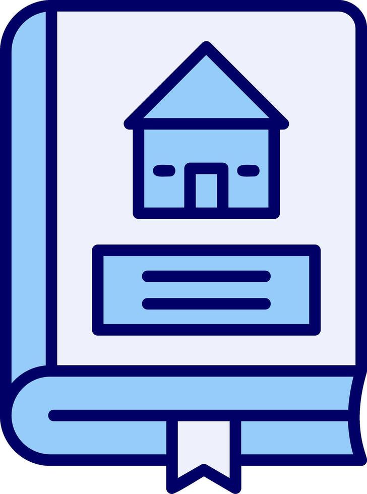 Architecture Book Vector Icon