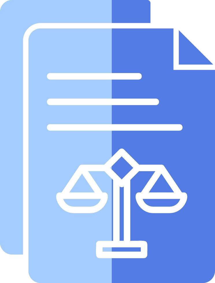 Legal Document Vector Icon