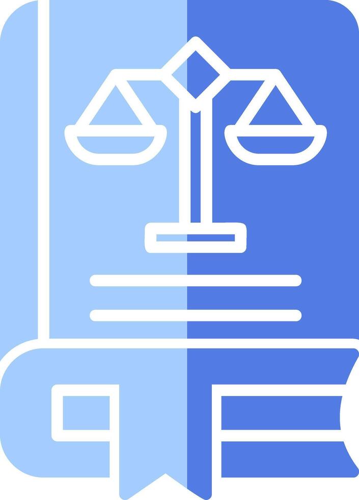 Law Book Vector Icon