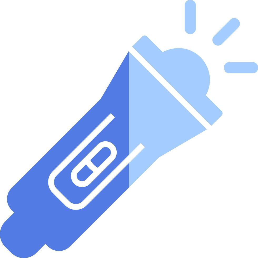 Flashlight Vector Icon