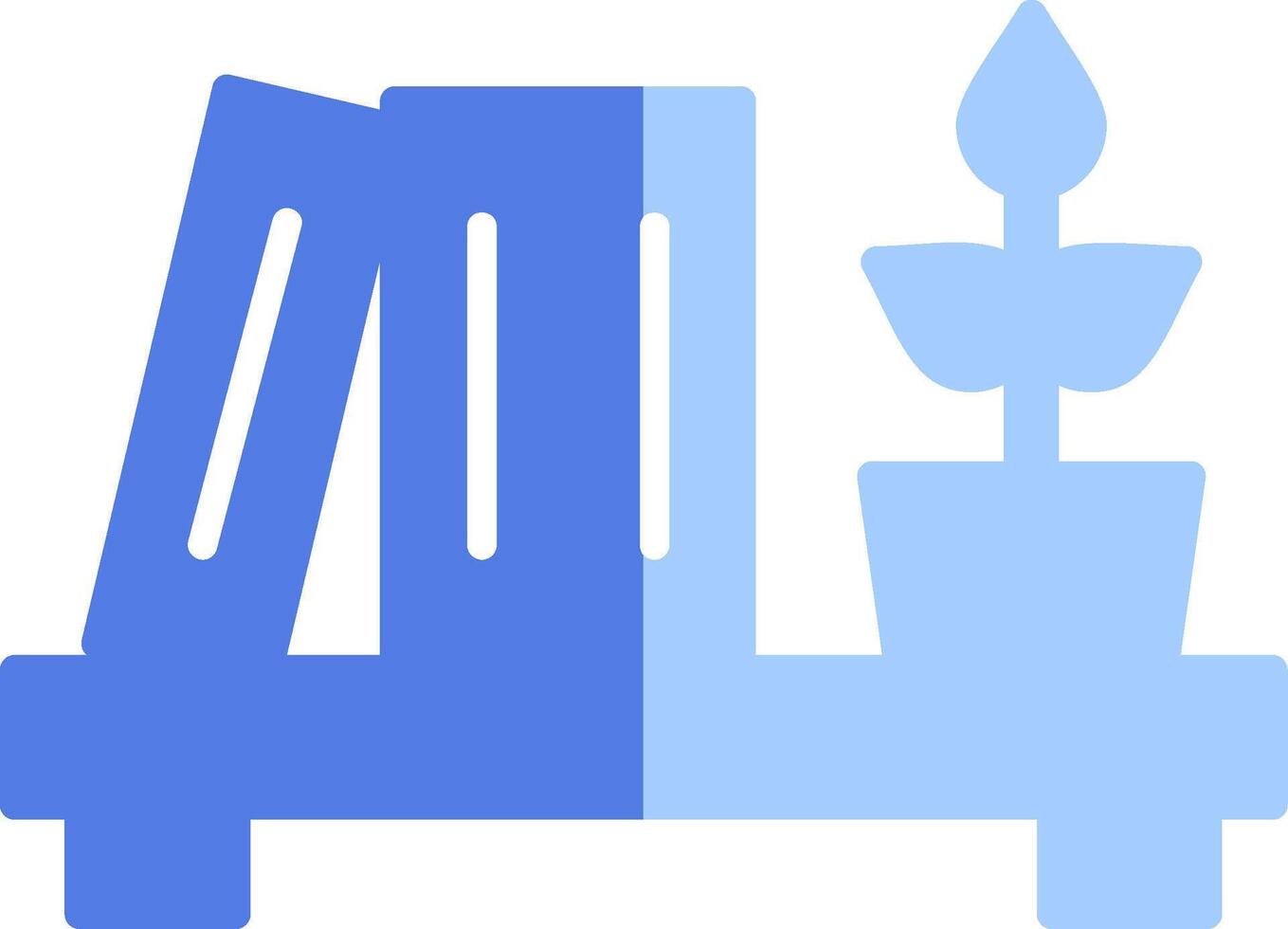 Bookshelf Vector Icon