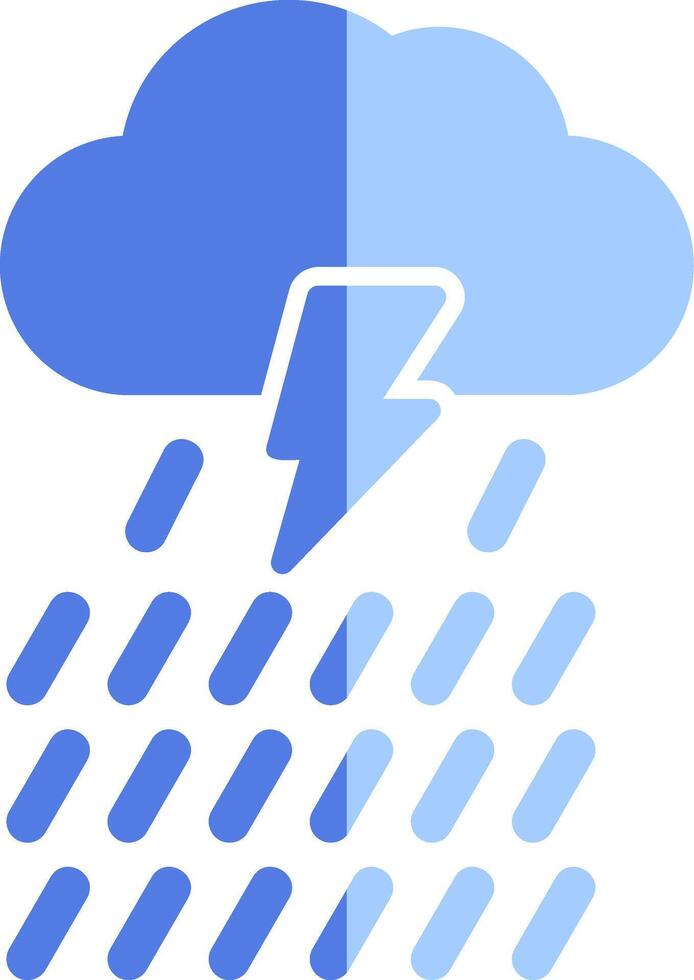 Rain Vector Icon