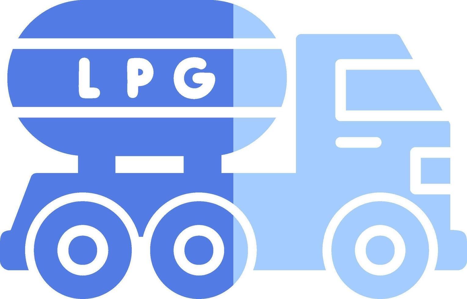 Gas Truck Vector Icon