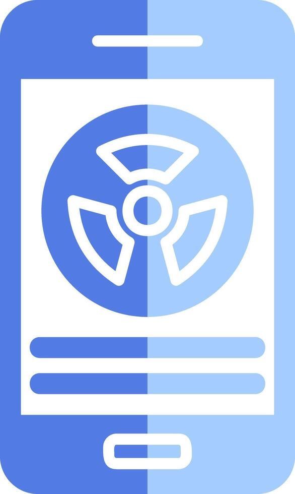 Rdiation Vector Icon