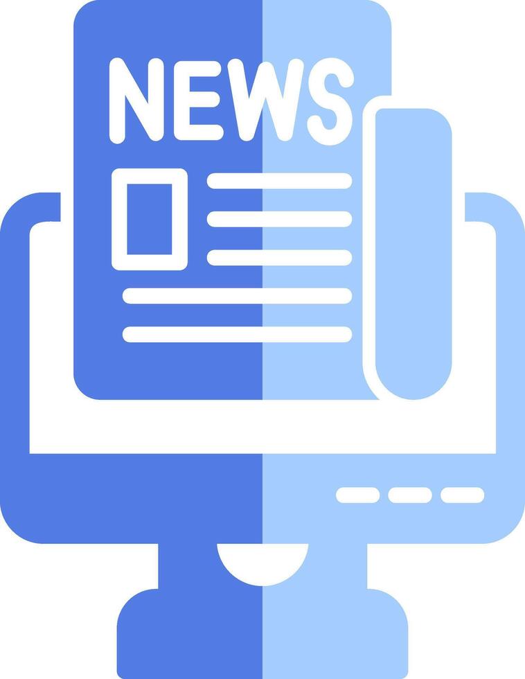 Live News Vector Icon