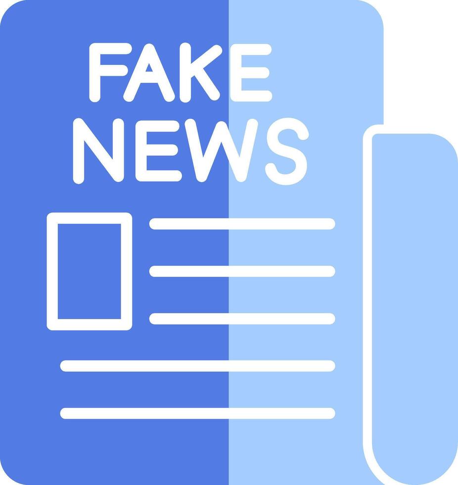 Fake News Vector Icon