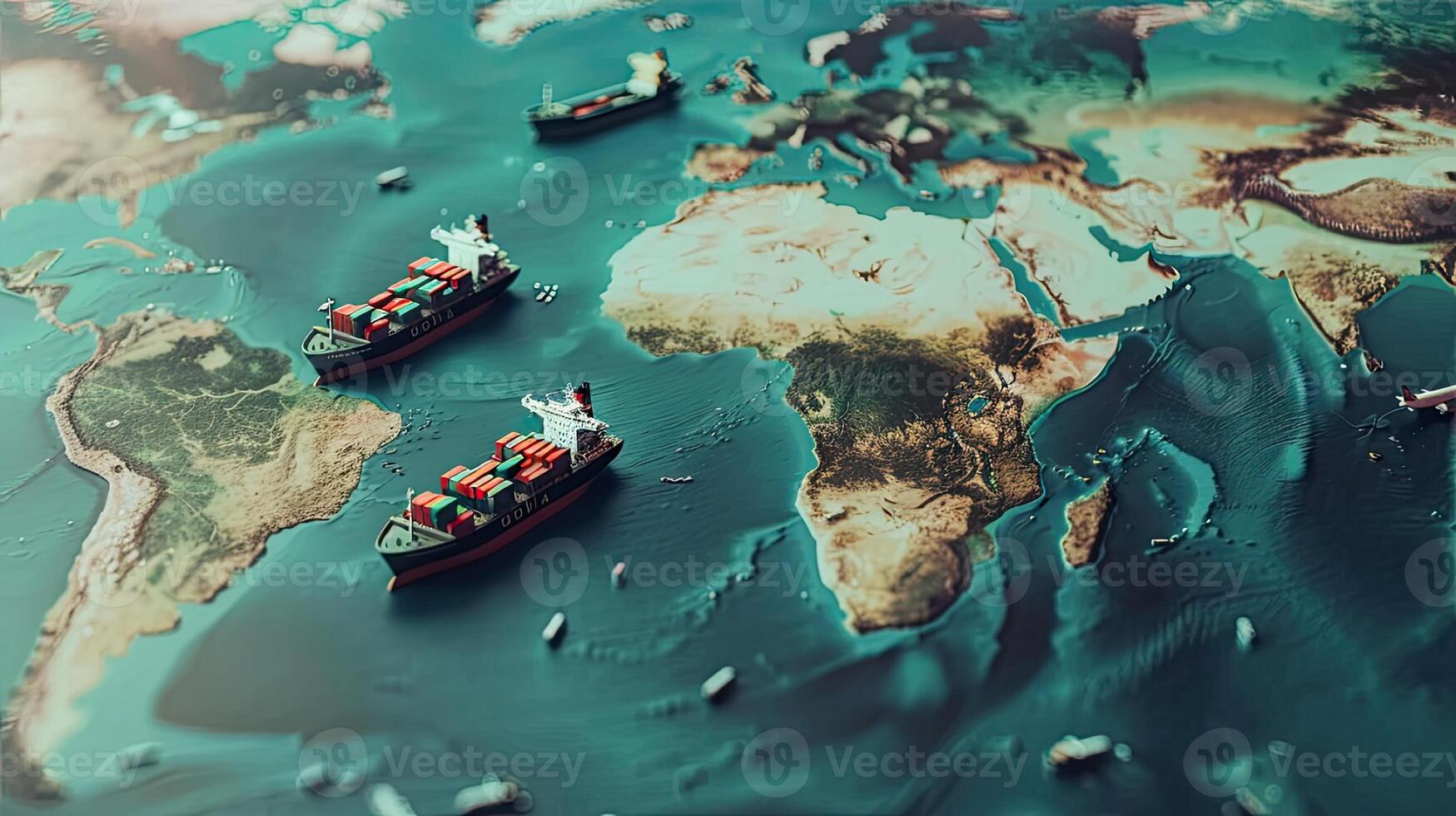 AI generated the transportation group's worldwide planning efforts, showcasing the collection of transportation data and information from diverse countries. photo