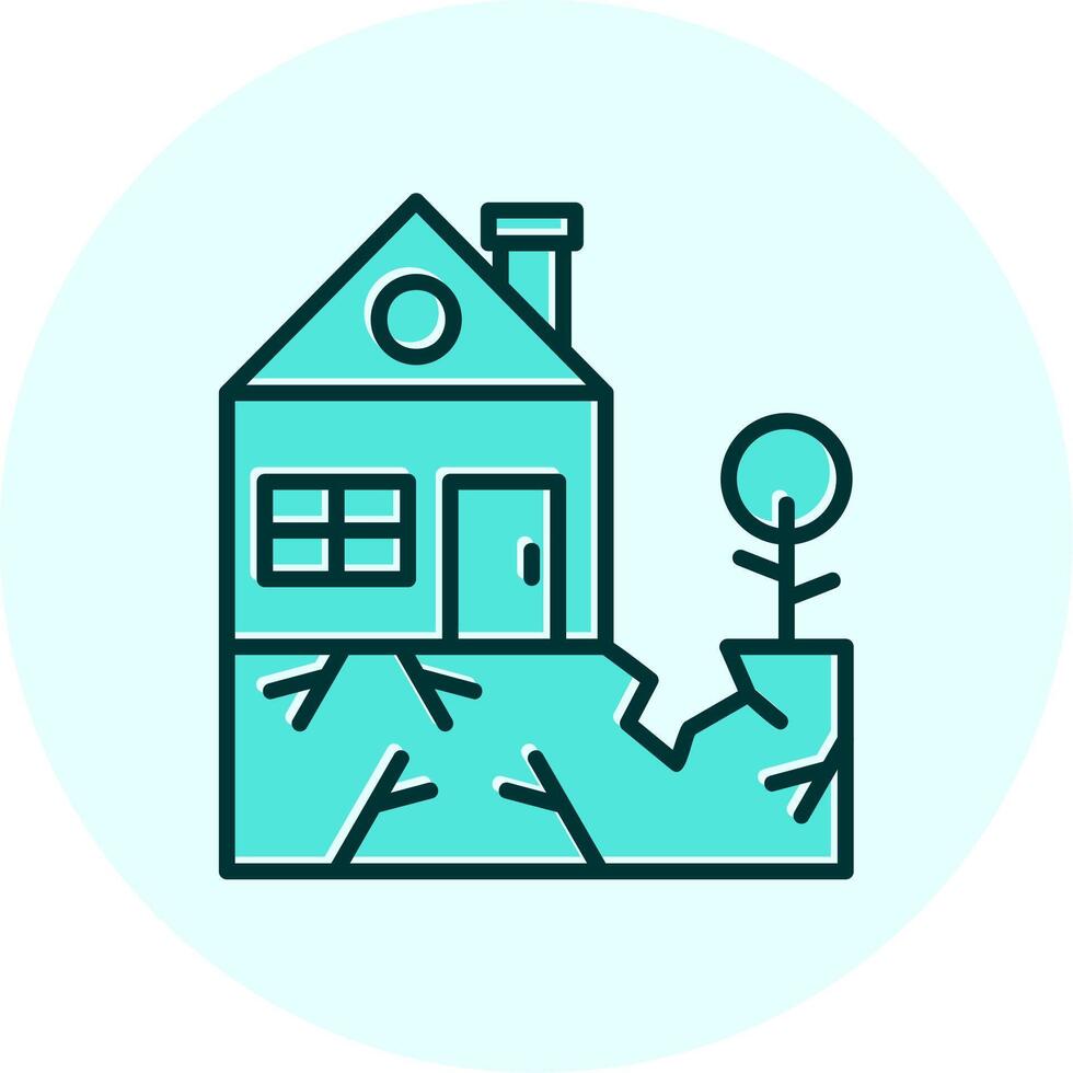 Earthquake Vector Icon