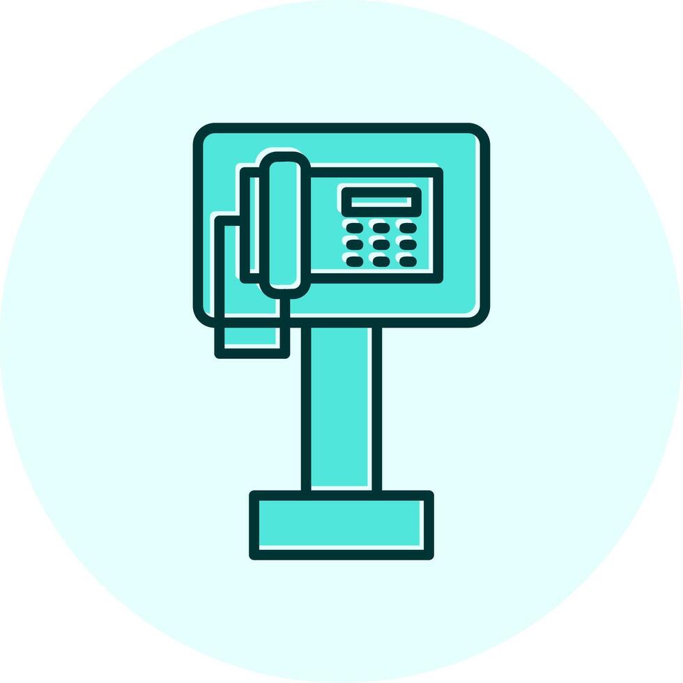 Public Phone Vector Icon