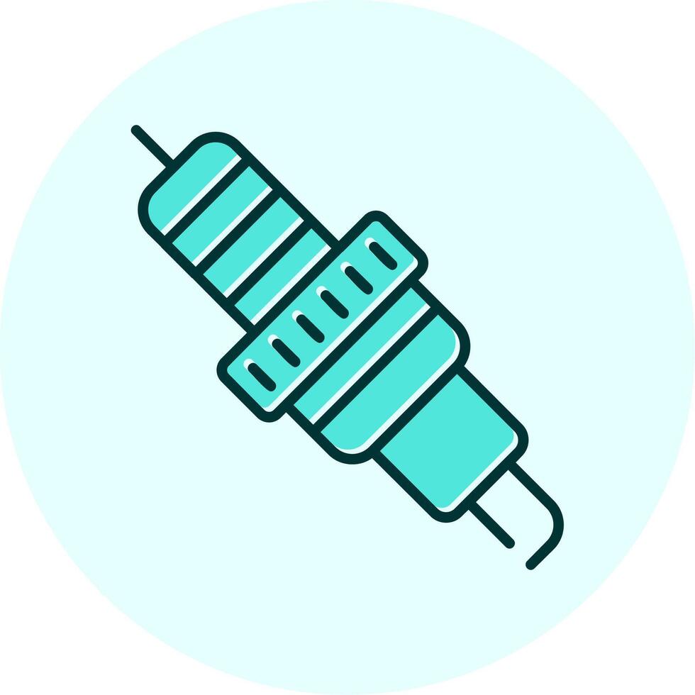 Spark Plug Vector Icon