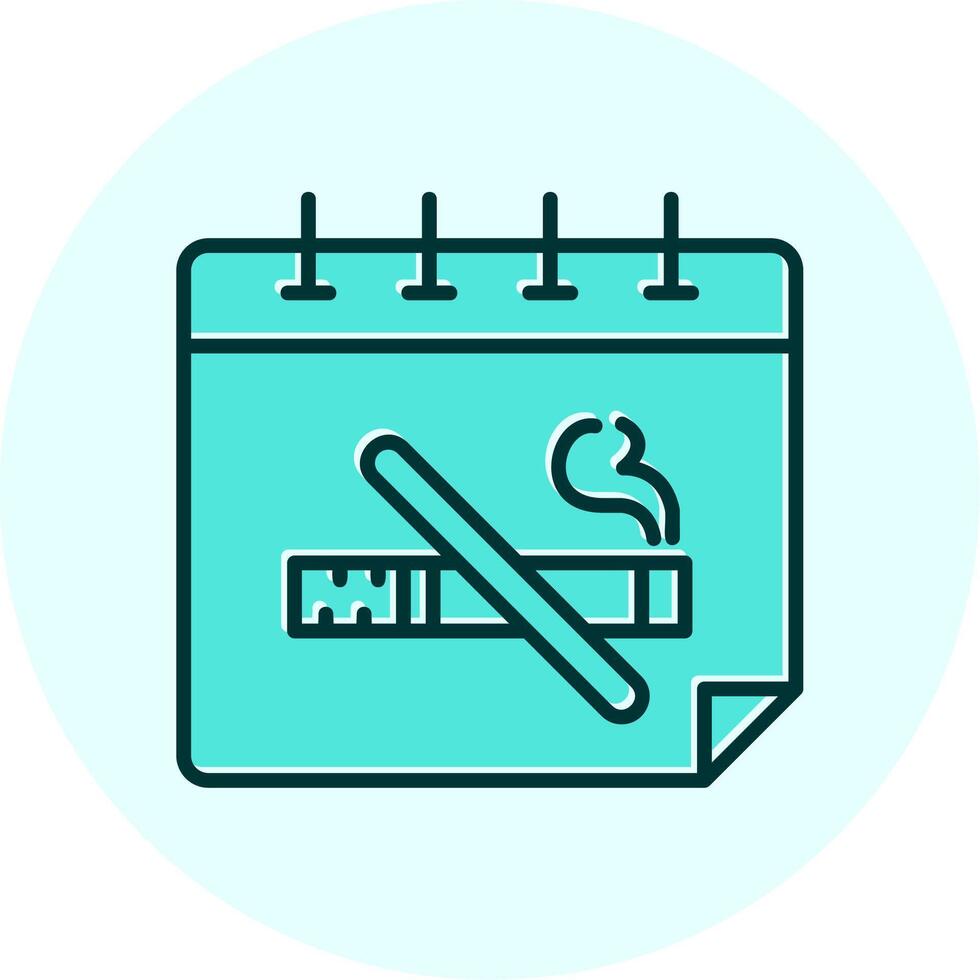No Tobacco Day Vector Icon