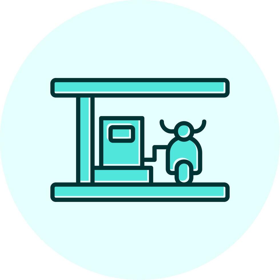 Gas Station Vector Icon