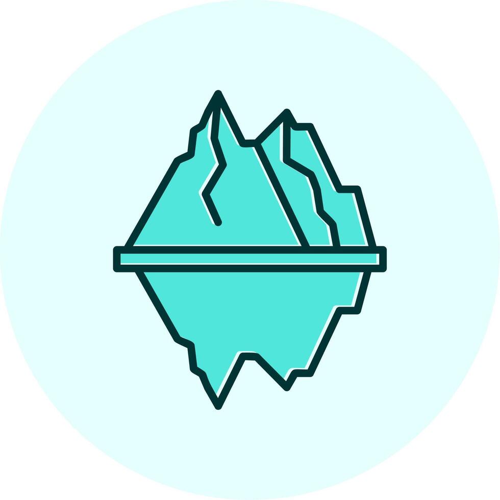 Iceberg Vector Icon