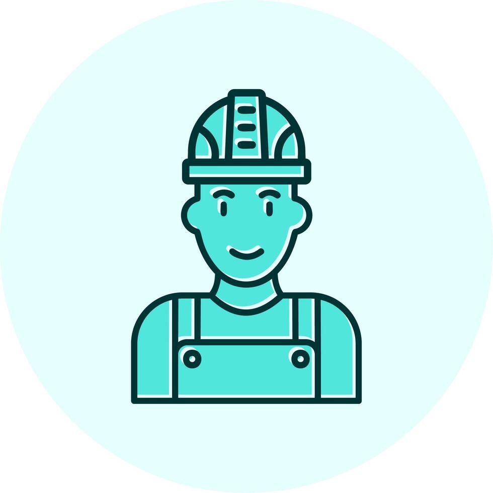 Factory Worker Vector Icon