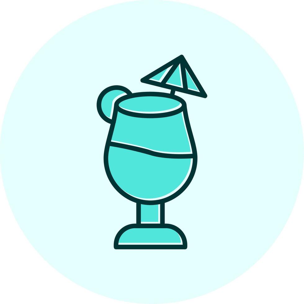 Cocktail Vector Icon