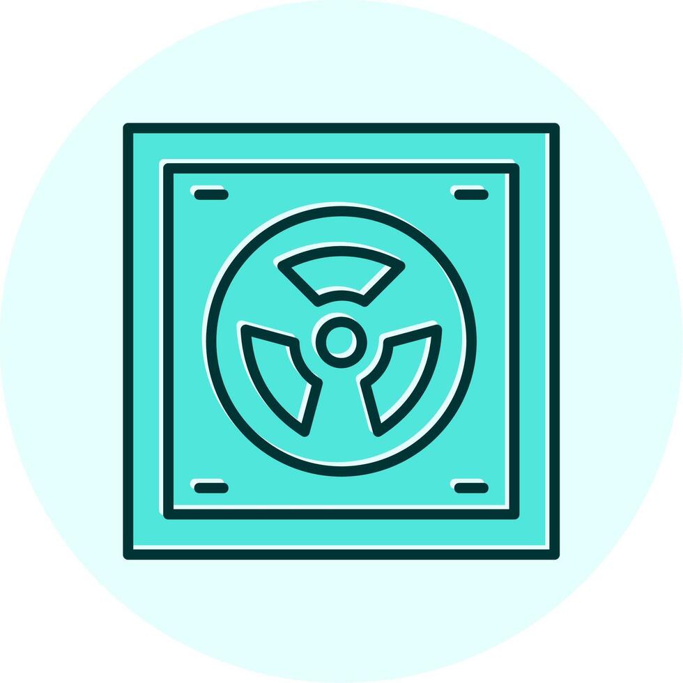 Radioactive Vector Icon