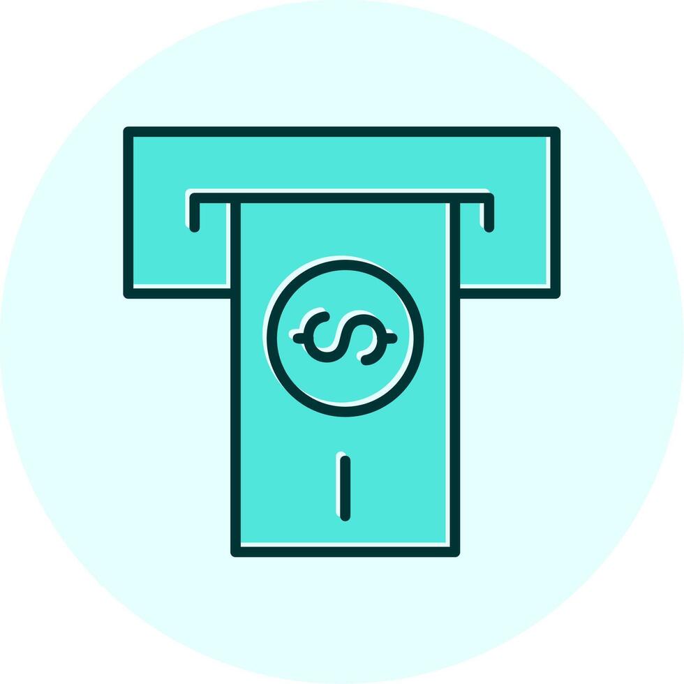 Withdraw Money Vector Icon