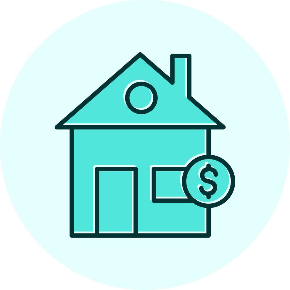 Housing Tax Vector Icon