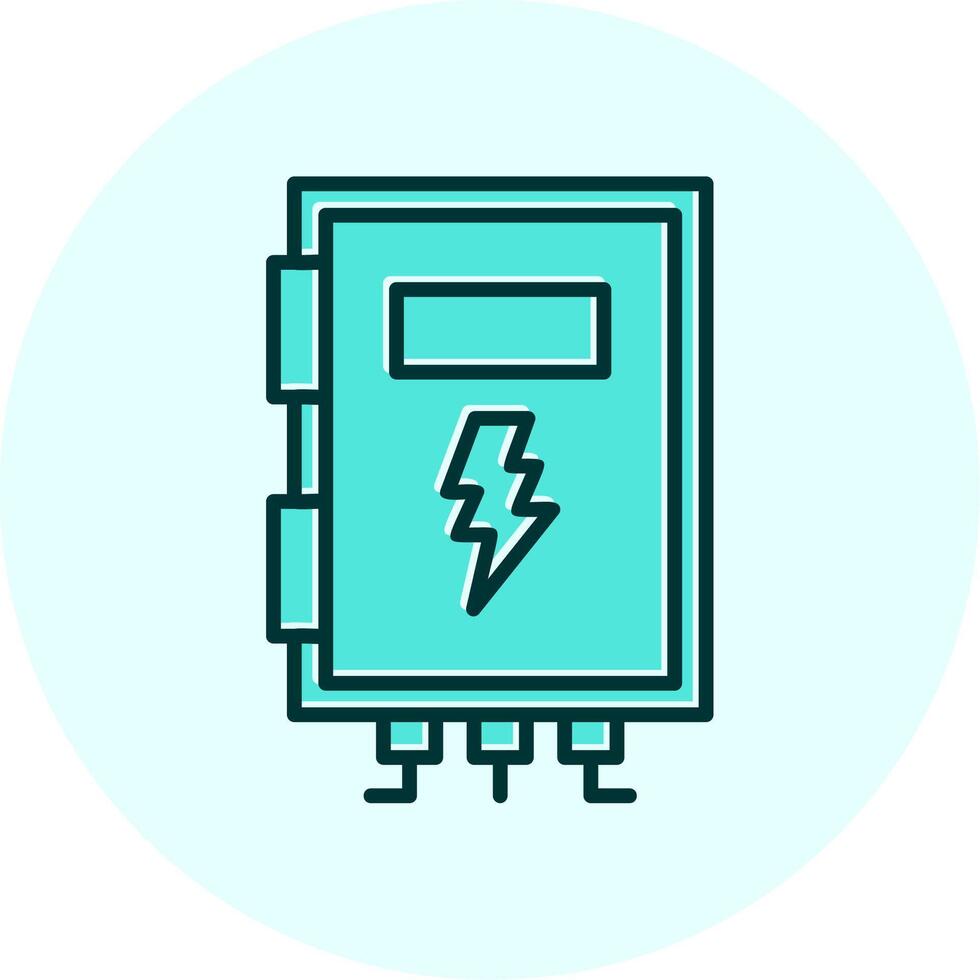 High Voltage Box Vector Icon