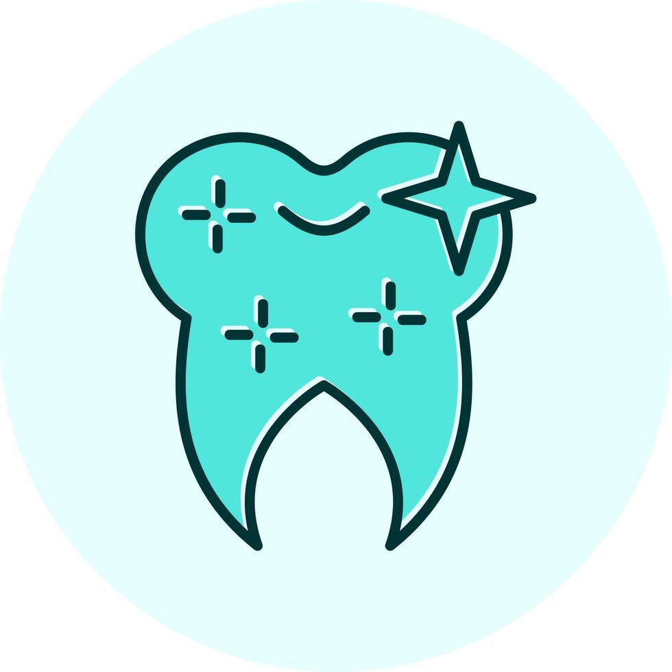 Healthy Clean Tooth Vector Icon