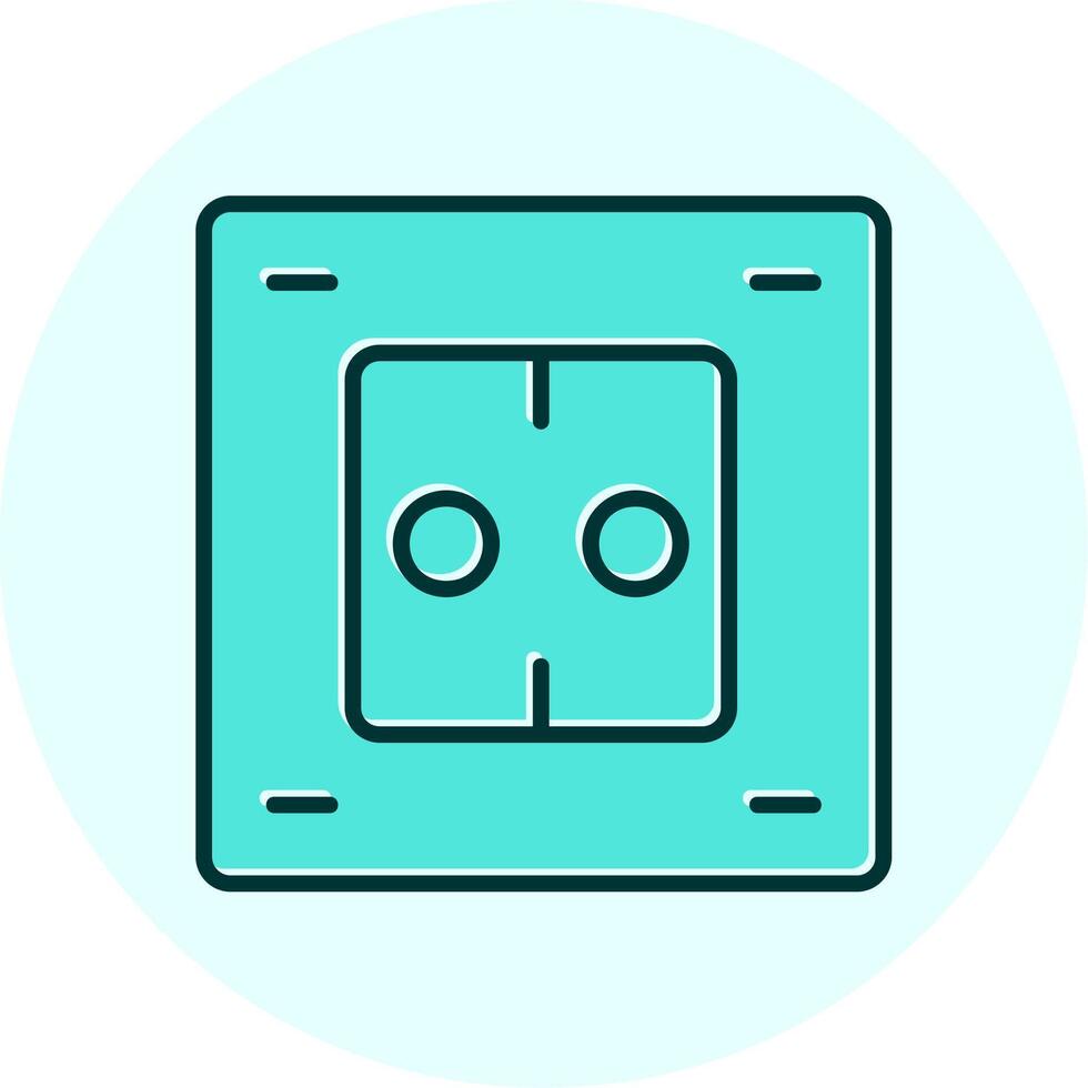 icono de vector de enchufe eléctrico