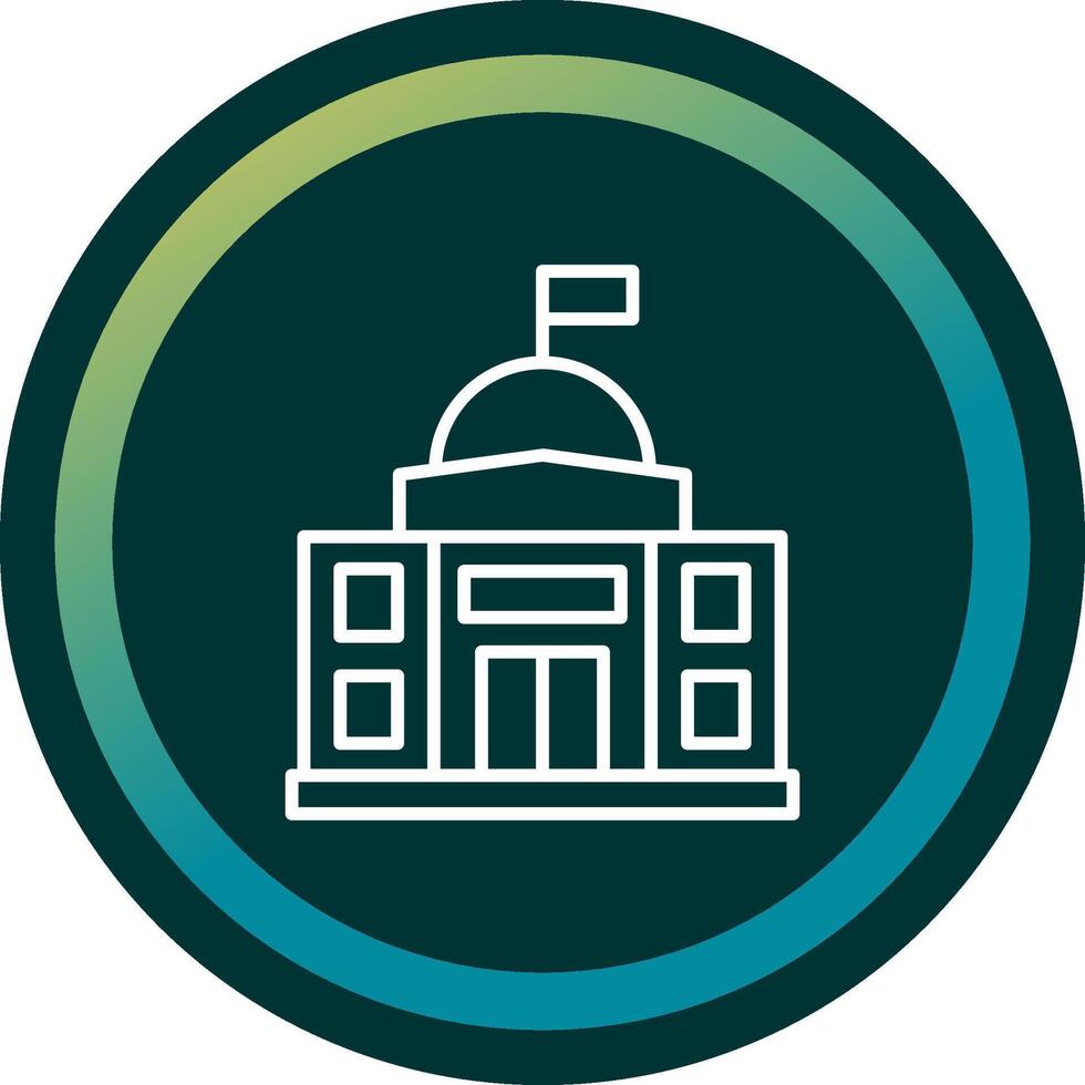 Embassy Vector Icon