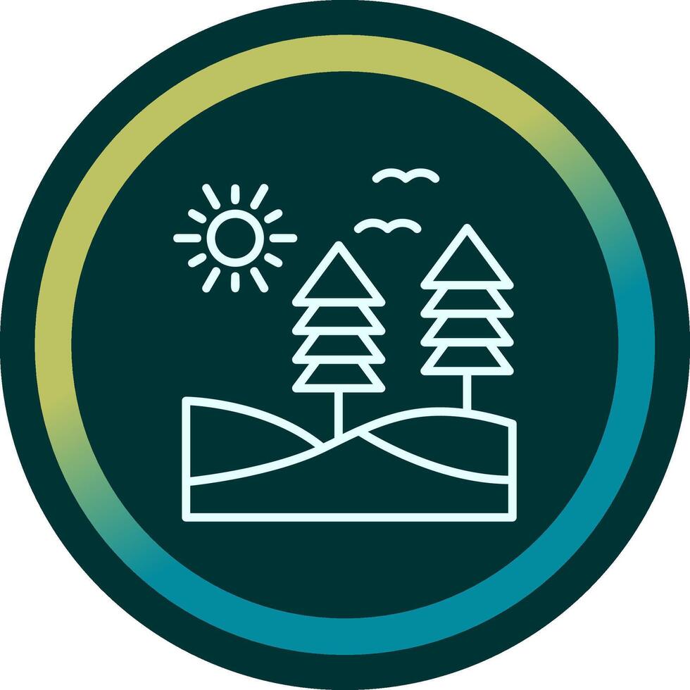 Forest Vector Icon