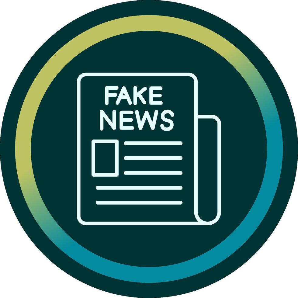 Fake News Vector Icon