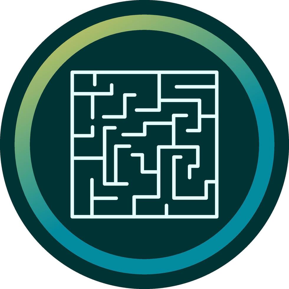 Maze Vector Icon