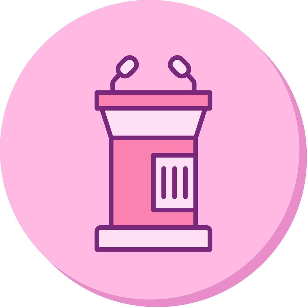 Lectern Vector Icon