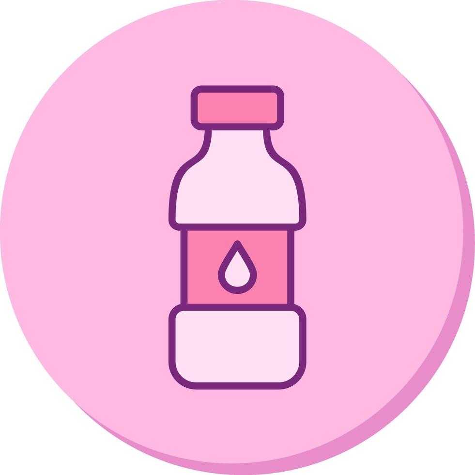 icono de vector de botella de agua