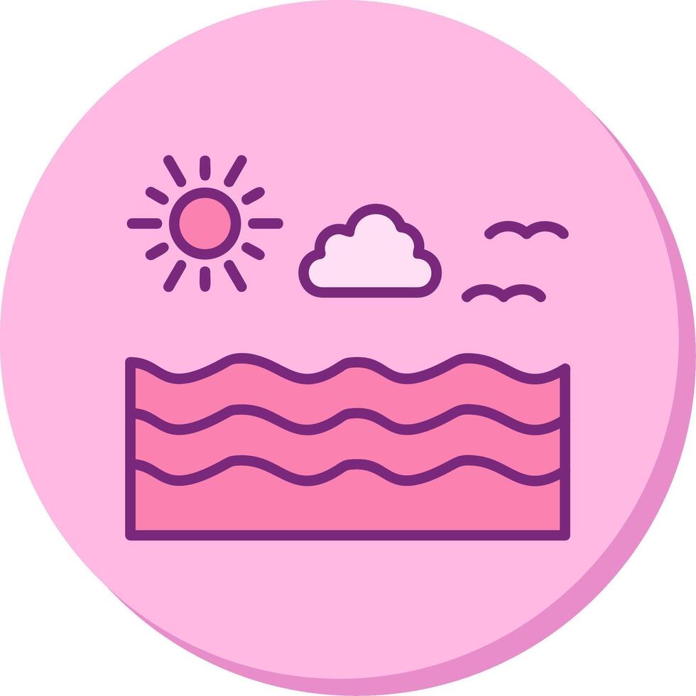 Sea Vector Icon