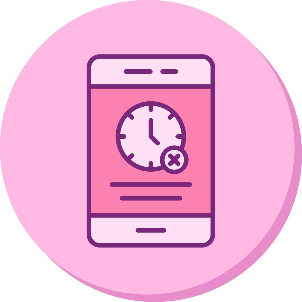 No Time Vector Icon