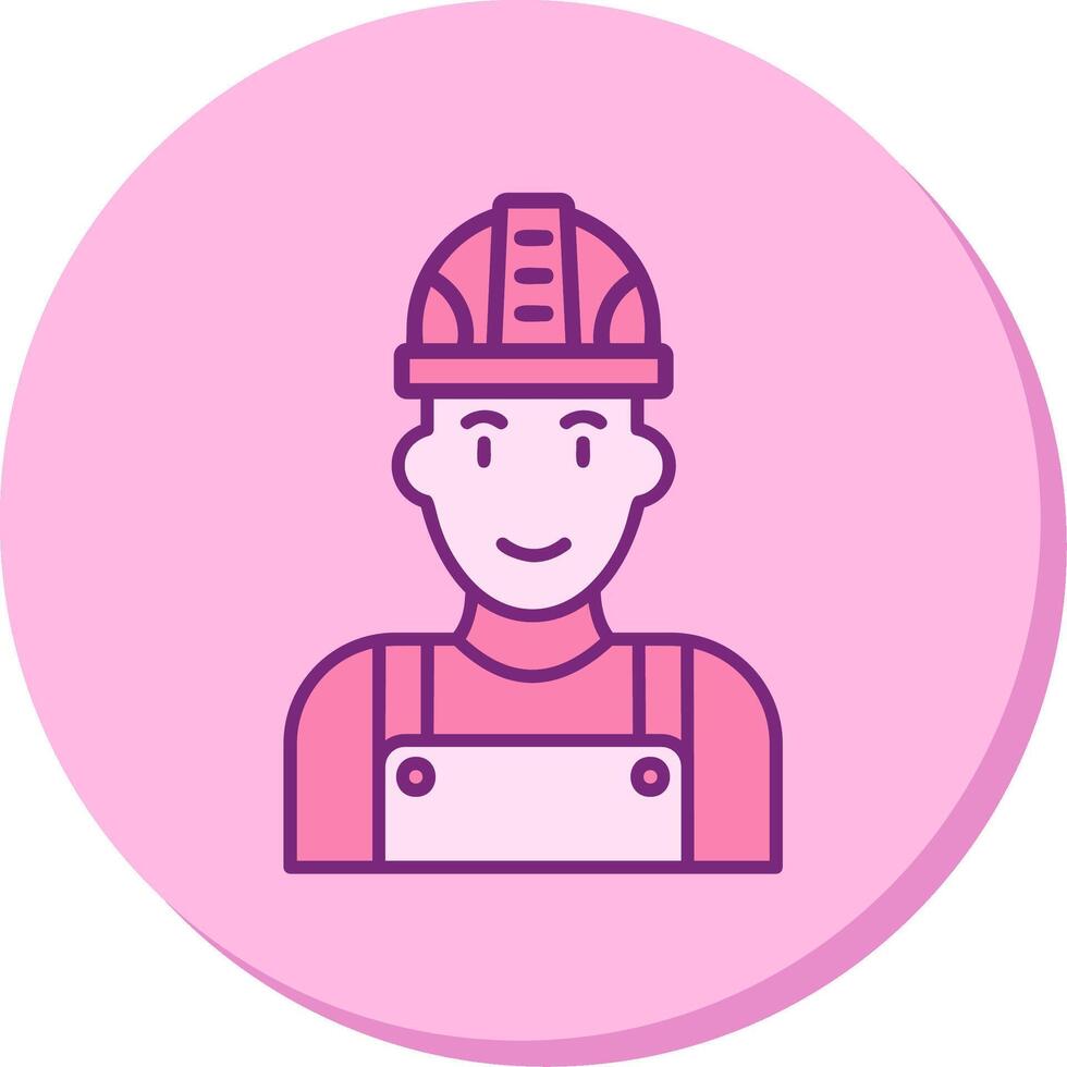 Factory Worker Vector Icon