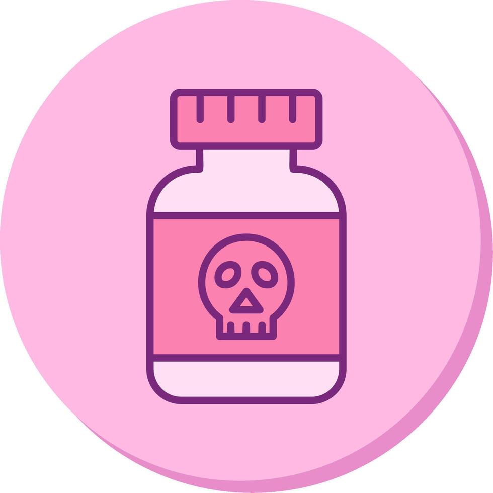 Poison Vector Icon