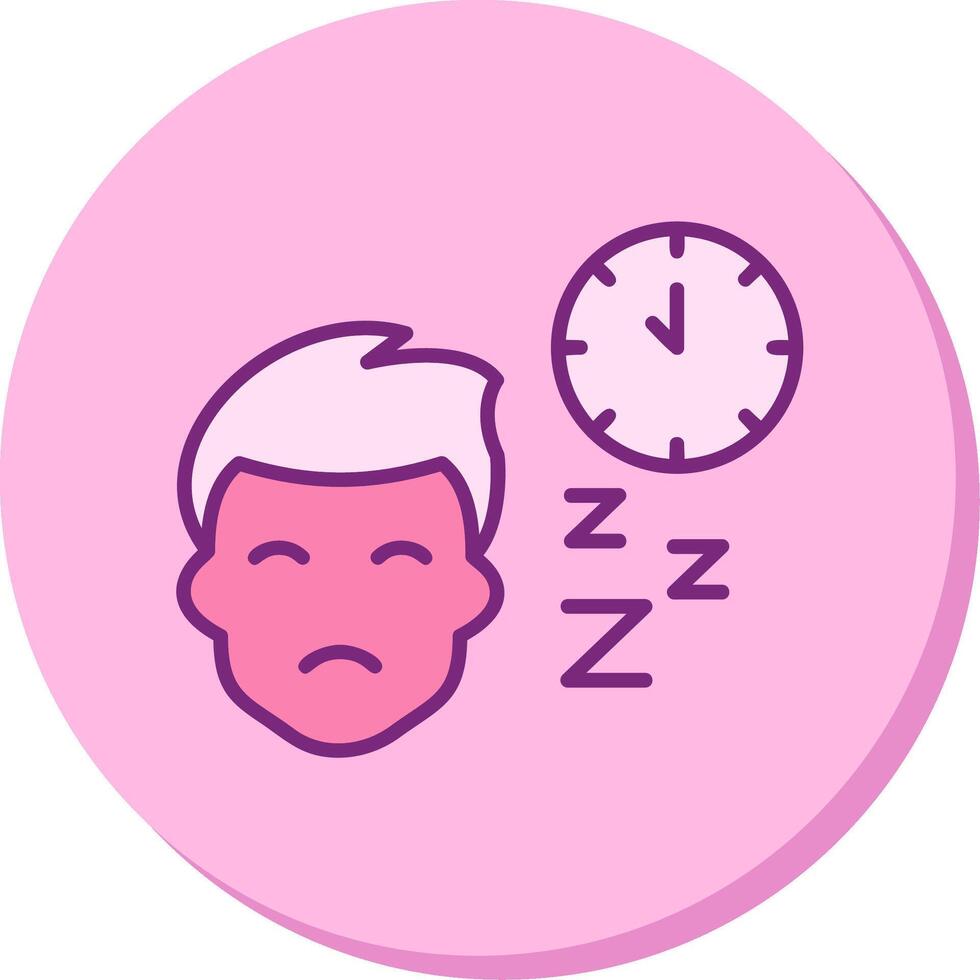 icono de vector de sueño