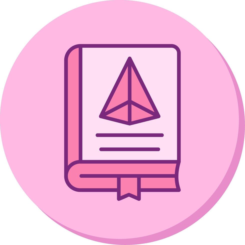 Trigonometry Book Vector Icon