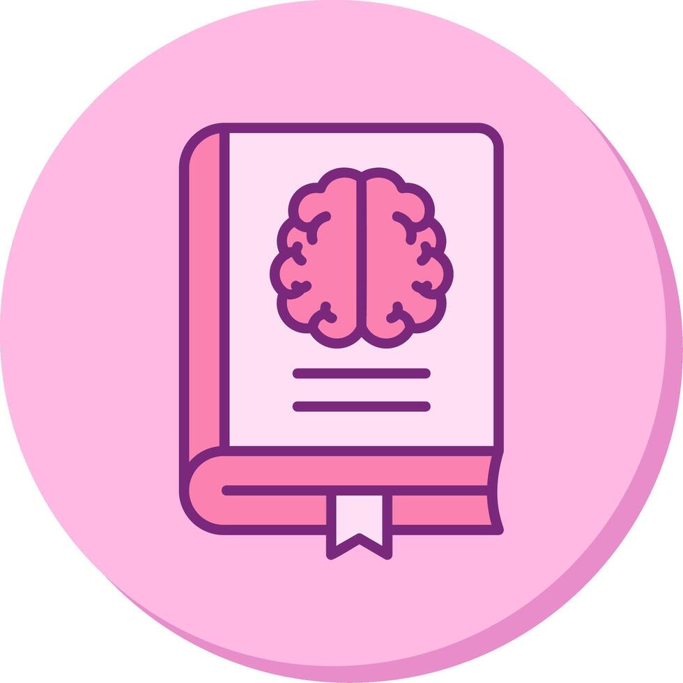 Neurology Book Vector Icon