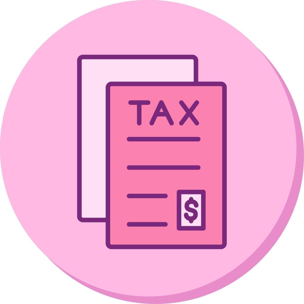 Tax File Vector Icon