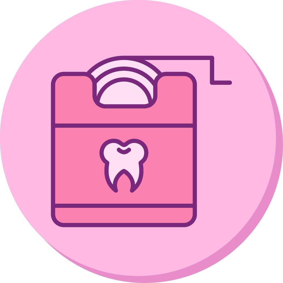 Dental Floss Vector Icon